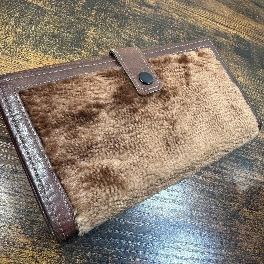 Vintage Godfred & Associates Full Grain Cowhide Seal Wallet Cartier Insert. Rare